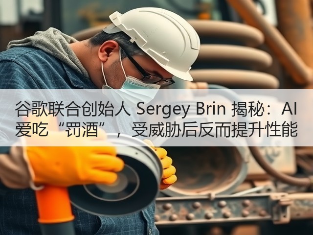 谷歌联合创始人 Sergey Brin 揭秘：AI 爱吃“罚酒”，受威胁后反而提升性能(图2)