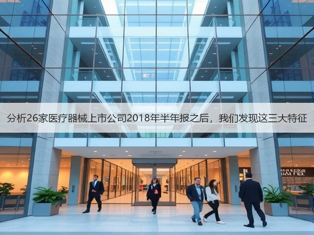 分析26家医疗器械上市公司2018年半年报之后,我们发现这三大特征(图2) 分析26家医疗器械上市公司2018年半年报之后,我们发现这三大特征(图2)