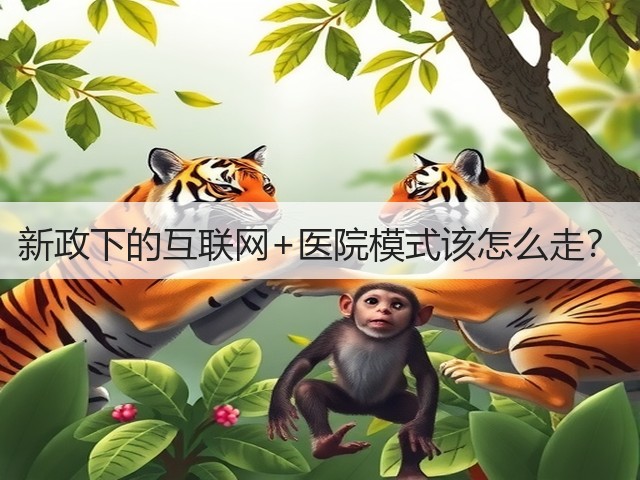 新政下的互联网+医院模式该怎么走?(图1) 新政下的互联网+医院模式该怎么走?(图1)