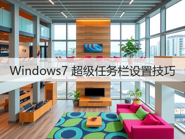 Windows7 超级任务栏设置技巧(图1) Windows7 超级任务栏设置技巧(图1)