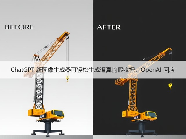 ChatGPT 新图像生成器可轻松生成逼真的假收据,OpenAI 回应(图3) ChatGPT 新图像生成器可轻松生成逼真的假收据,OpenAI 回应(图3)