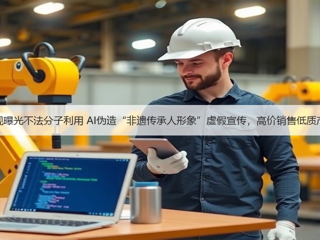 央视曝光不法分子利用 AI伪造“非遗传承人形象”虚假宣传,高价销售低质产品(图2) 央视曝光不法分子利用 AI伪造“非遗传承人形象”虚假宣传,高价销售低质产品(图2)
