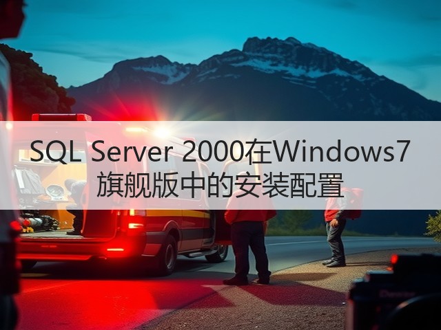 SQL Server 2000在Windows7 旗舰版中的安装配置(图1) SQL Server 2000在Windows7 旗舰版中的安装配置(图1)