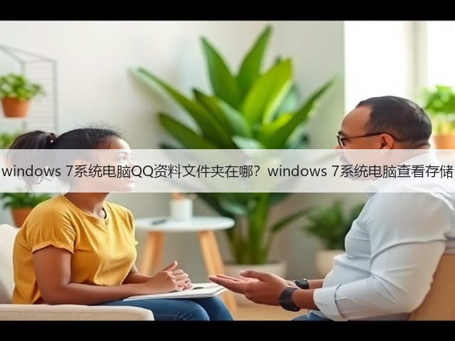 windows 7系统电脑QQ资料文件夹在哪？windows 7系统电脑查看存储(图2)