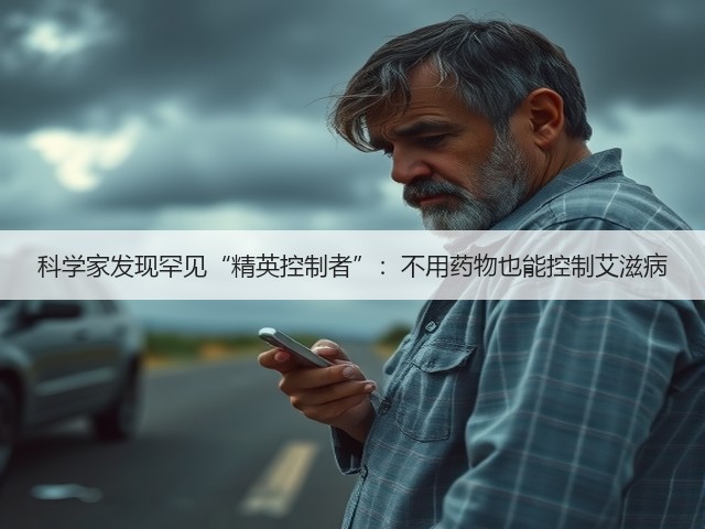 科学家发现罕见“精英控制者”:不用药物也能控制艾滋病(图1) 科学家发现罕见“精英控制者”:不用药物也能控制艾滋病(图1)