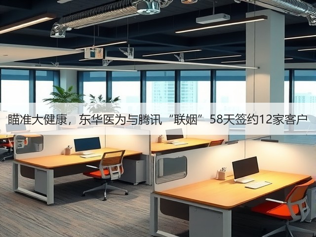 瞄准大健康,东华医为与腾讯“联姻”58天签约12家客户(图1) 瞄准大健康,东华医为与腾讯“联姻”58天签约12家客户(图1)