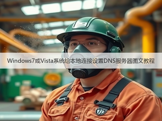 Windows7或Vista系统给本地连接设置DNS服务器图文教程(图3) Windows7或Vista系统给本地连接设置DNS服务器图文教程(图3)