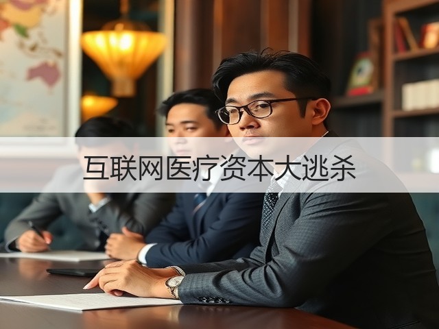 互联网医疗资本大逃杀(图2)