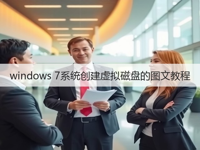 windows 7系统创建虚拟磁盘的图文教程(图1) windows 7系统创建虚拟磁盘的图文教程(图1)