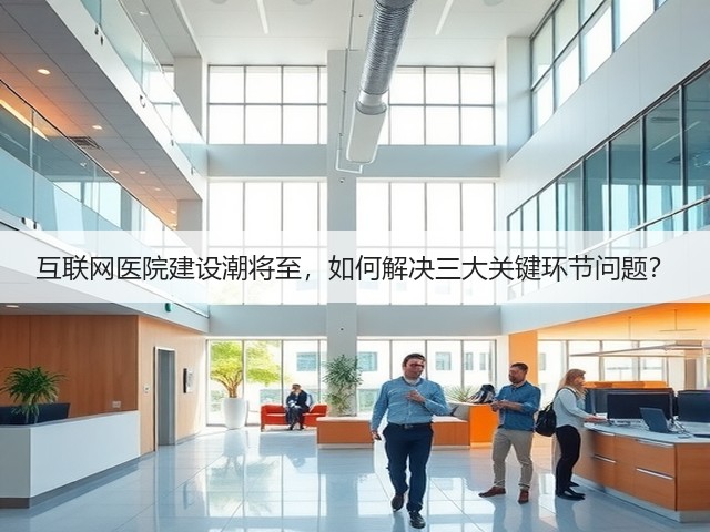互联网医院建设潮将至，如何解决三大关键环节问题？(图1)