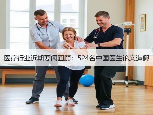 医疗行业近期要闻回顾：524名中国医生论文造假(图2)