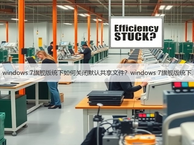 windows 7旗舰版统下如何关闭默认共享文件?windows 7旗舰版统下(图3) windows 7旗舰版统下如何关闭默认共享文件?windows 7旗舰版统下(图3)