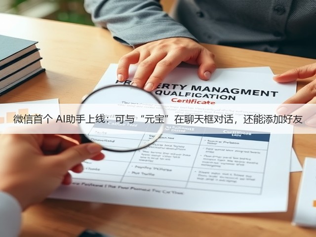 微信首个 AI助手上线:可与“元宝”在聊天框对话,还能添加好友(图3) 微信首个 AI助手上线:可与“元宝”在聊天框对话,还能添加好友(图3)