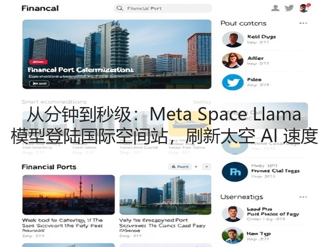 从分钟到秒级：Meta Space Llama 模型登陆国际空间站，刷新太空 AI 速度(图3)