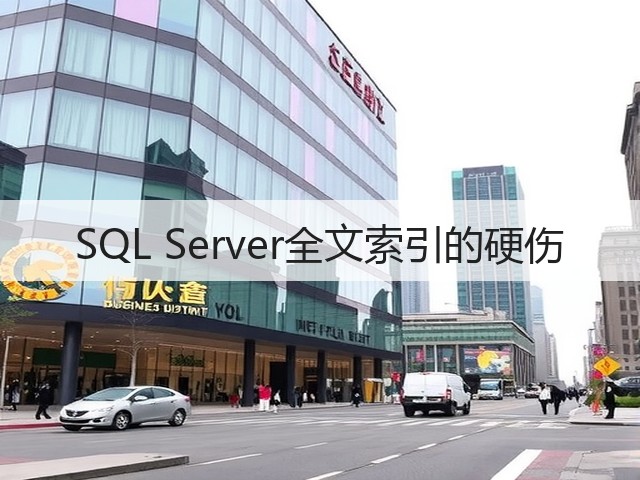 SQL Server全文索引的硬伤(图1)
