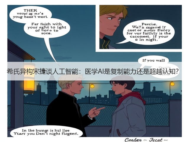 希氏异构宋捷谈人工智能:医学AI是复制能力还是超越认知?(图3) 希氏异构宋捷谈人工智能:医学AI是复制能力还是超越认知?(图3)