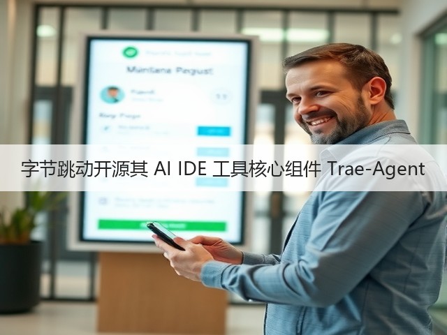 字节跳动开源其 AI IDE 工具核心组件 Trae-Agent(图1) 字节跳动开源其 AI IDE 工具核心组件 Trae-Agent(图1)