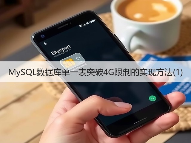 MySQL数据库单一表突破4G限制的实现方法(1)(图2) MySQL数据库单一表突破4G限制的实现方法(1)(图2)