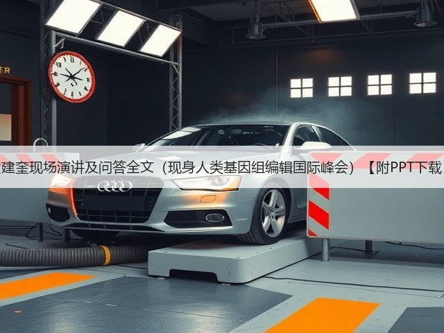 贺建奎现场演讲及问答全文（现身人类基因组编辑国际峰会）【附PPT下载】(图2)