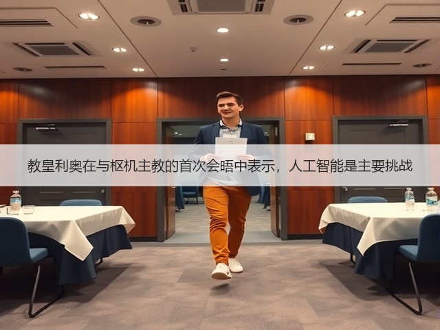 教皇利奥在与枢机主教的首次会晤中表示，人工智能是主要挑战(图2)
