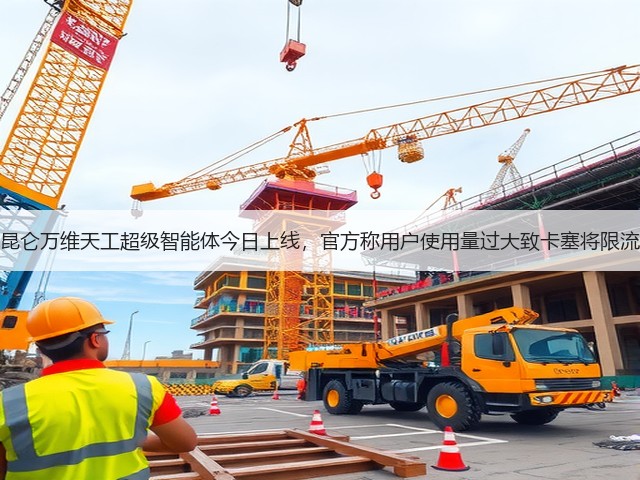 昆仑万维天工超级智能体今日上线，官方称用户使用量过大致卡塞将限流(图1)