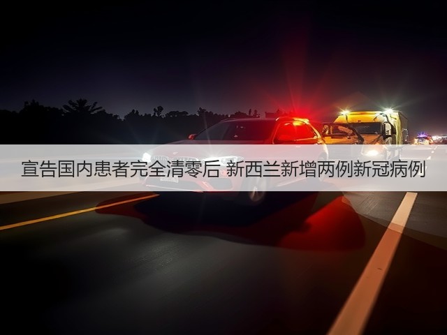 宣告国内患者完全清零后 新西兰新增两例新冠病例(图1) 宣告国内患者完全清零后 新西兰新增两例新冠病例(图1)