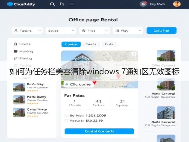 如何为任务栏美容清除windows 7通知区无效图标(图1) 如何为任务栏美容清除windows 7通知区无效图标(图1)