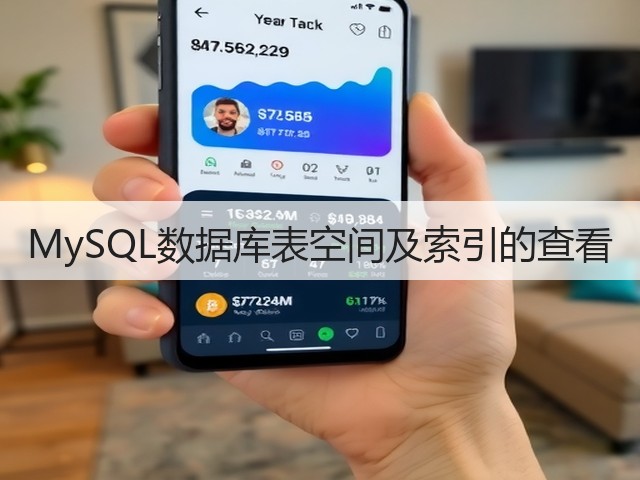 MySQL数据库表空间及索引的查看(图1)