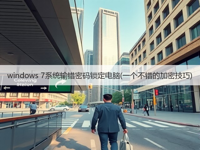 windows 7系统输错密码锁定电脑(一个不错的加密技巧)(图3)