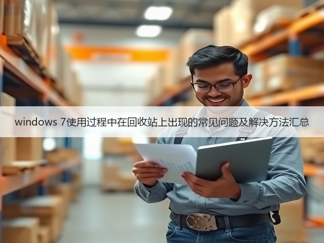 windows 7使用过程中在回收站上出现的常见问题及解决方法汇总(图3) windows 7使用过程中在回收站上出现的常见问题及解决方法汇总(图3)