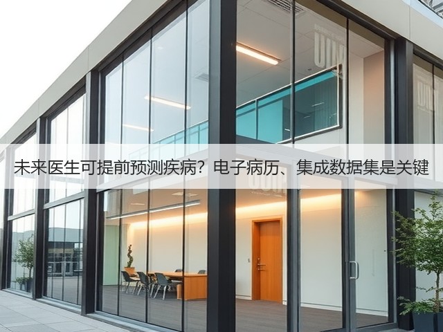未来医生可提前预测疾病?电子病历、集成数据集是关键(图3) 未来医生可提前预测疾病?电子病历、集成数据集是关键(图3)