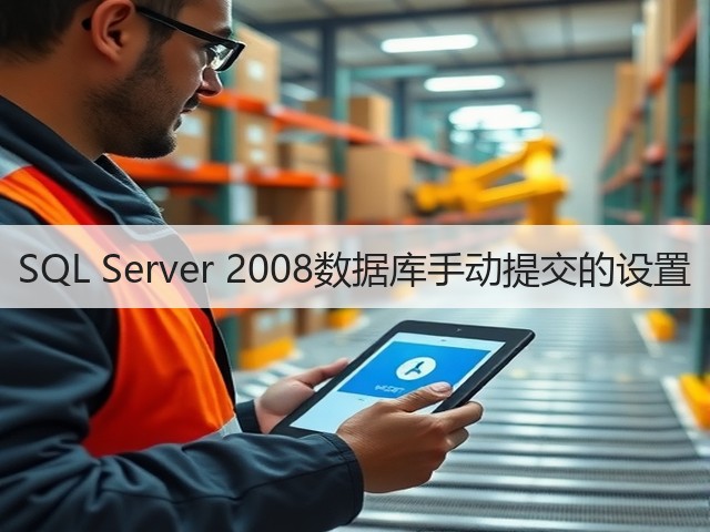 SQL Server 2008数据库手动提交的设置(图1) SQL Server 2008数据库手动提交的设置(图1)