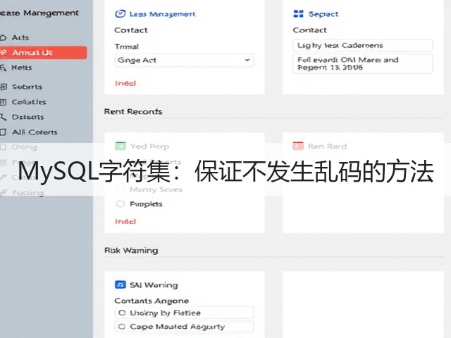 MySQL字符集:保证不发生乱码的方法(图3) MySQL字符集:保证不发生乱码的方法(图3)