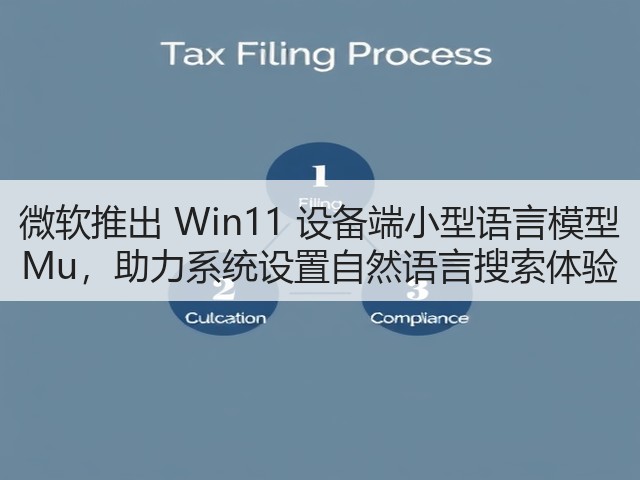 微软推出 Win11 设备端小型语言模型 Mu，助力系统设置自然语言搜索体验(图1)