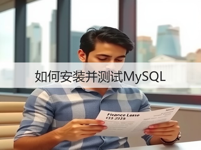 如何安装并测试MySQL(图3) 如何安装并测试MySQL(图3)