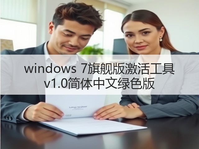 windows 7旗舰版激活工具 v1.0简体中文绿色版(图3) windows 7旗舰版激活工具 v1.0简体中文绿色版(图3)