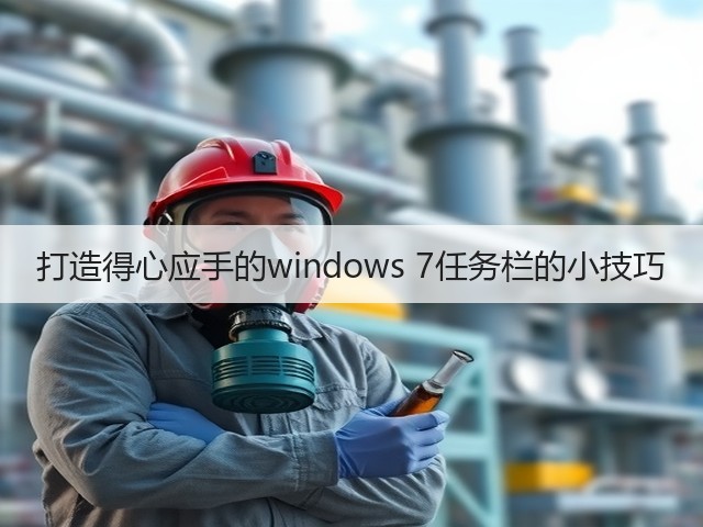 打造得心应手的windows 7任务栏的小技巧(图1) 打造得心应手的windows 7任务栏的小技巧(图1)