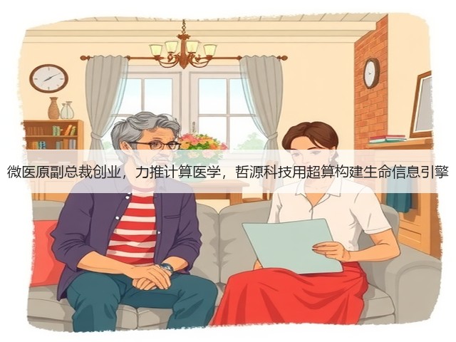 微医原副总裁创业,力推计算医学,哲源科技用超算构建生命信息引擎(图2) 微医原副总裁创业,力推计算医学,哲源科技用超算构建生命信息引擎(图2)