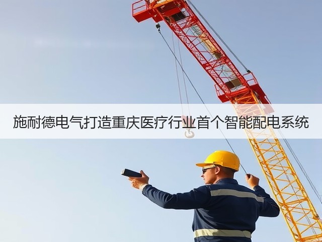 施耐德电气打造重庆医疗行业首个智能配电系统(图1) 施耐德电气打造重庆医疗行业首个智能配电系统(图1)