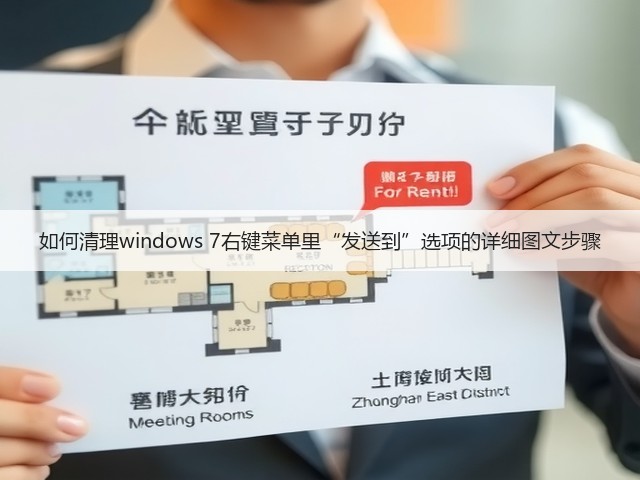 如何清理windows 7右键菜单里“发送到”选项的详细图文步骤(图3)