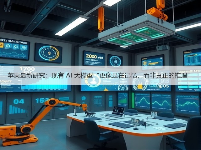 苹果最新研究：现有 AI 大模型“更像是在记忆，而非真正的推理”(图3)