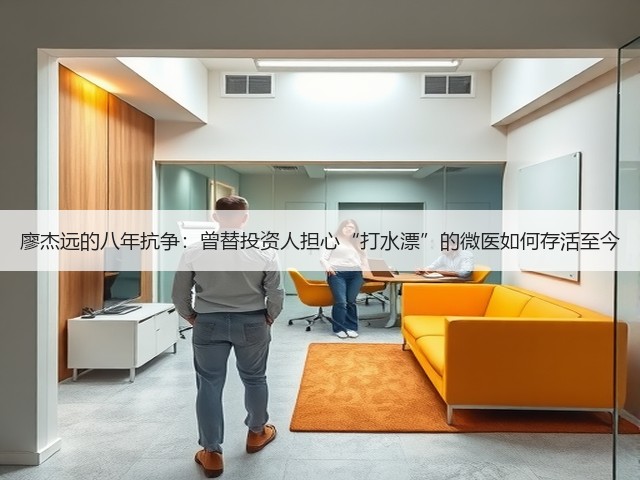 廖杰远的八年抗争:曾替投资人担心“打水漂”的微医如何存活至今(图1) 廖杰远的八年抗争:曾替投资人担心“打水漂”的微医如何存活至今(图1)