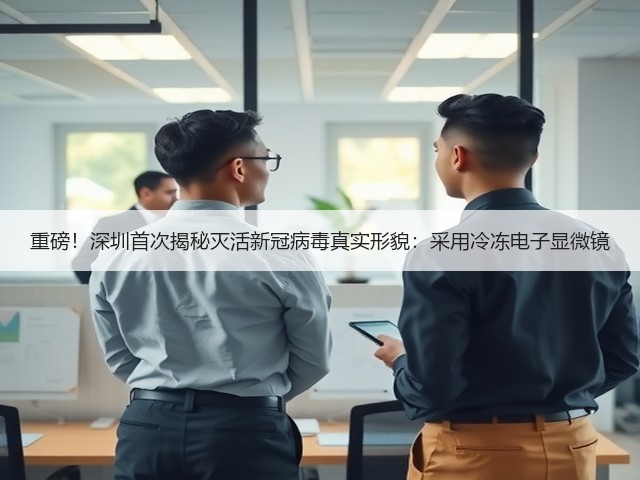 重磅!深圳首次揭秘灭活新冠病毒真实形貌:采用冷冻电子显微镜(图2) 重磅!深圳首次揭秘灭活新冠病毒真实形貌:采用冷冻电子显微镜(图2)