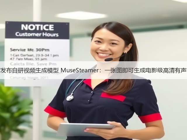 百度发布自研视频生成模型 MuseSteamer:一张图即可生成电影级高清有声视频(图3) 百度发布自研视频生成模型 MuseSteamer:一张图即可生成电影级高清有声视频(图3)
