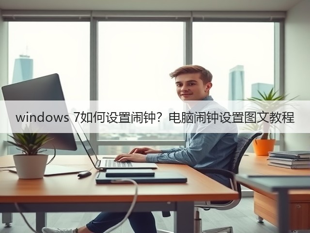 windows 7如何设置闹钟？电脑闹钟设置图文教程(图3)
