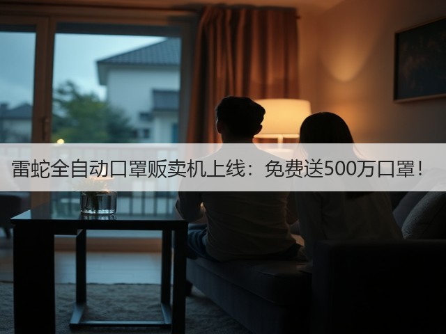 雷蛇全自动口罩贩卖机上线:免费送500万口罩!(图2) 雷蛇全自动口罩贩卖机上线:免费送500万口罩!(图2)