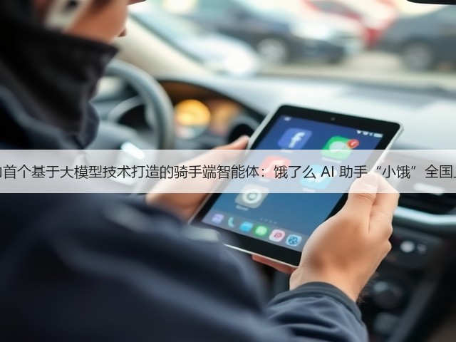 国内首个基于大模型技术打造的骑手端智能体：饿了么 AI 助手“小饿”全国上线(图1)