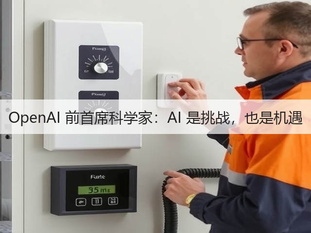 OpenAI 前首席科学家:AI 是挑战,也是机遇(图1) OpenAI 前首席科学家:AI 是挑战,也是机遇(图1)