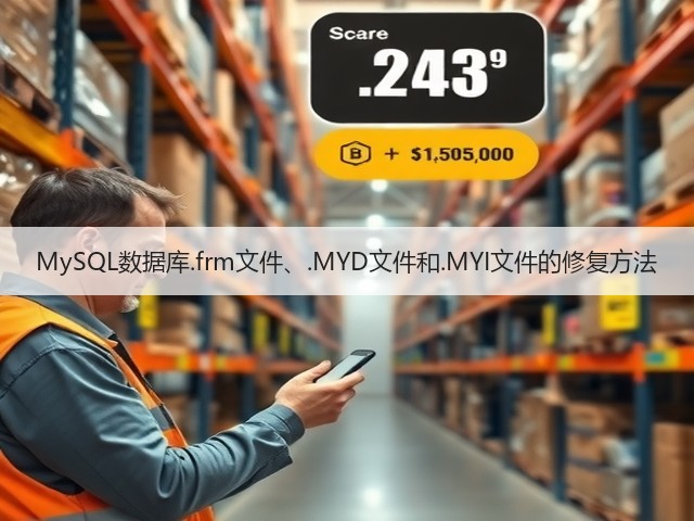 MySQL数据库.frm文件、.MYD文件和.MYI文件的修复方法(图2)