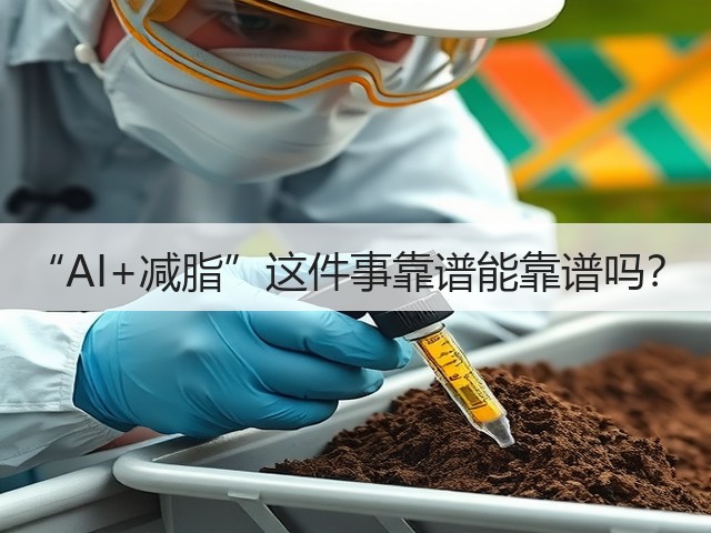 “AI+减脂”这件事靠谱能靠谱吗?(图1) “AI+减脂”这件事靠谱能靠谱吗?(图1)